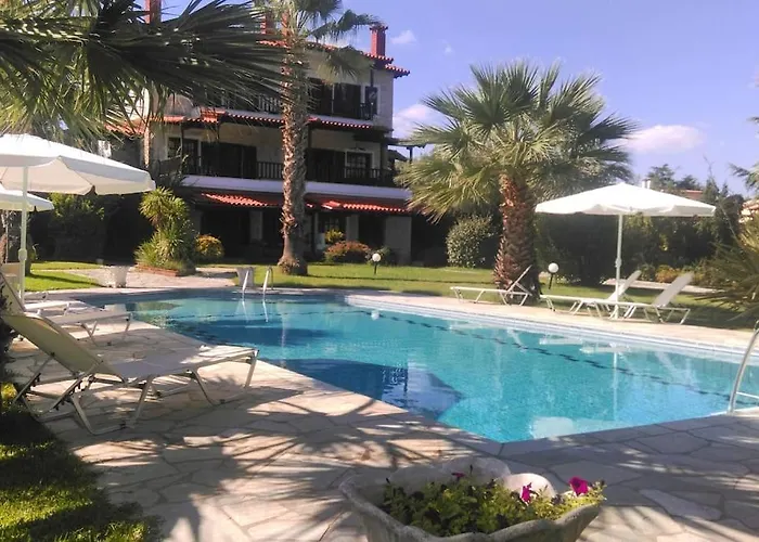 Cozy And Stylish Pool House Vakantiehuis Kriopigi